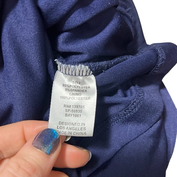 Emerald Sundae - Women’s Rhinestone One Shoulder Dress Sz. LG - Picture 6 of 6